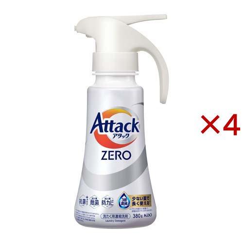 アタックゼロ 超特大つめかえ1200g+ワンハンドタイプ380g 5セット アタックZERO ワンハンドタイプ ( 380g×4セット )/ : 爽快ドラッグ