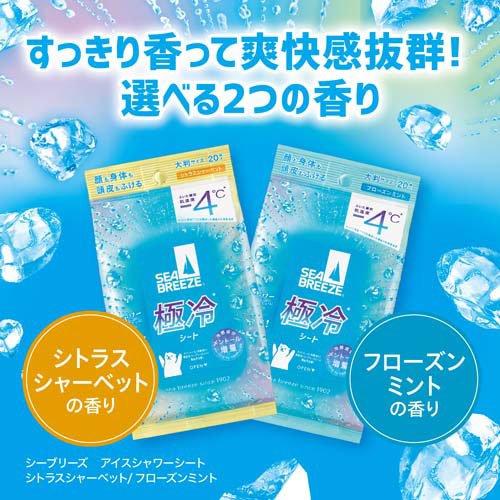 シーブリーズ アイスシャワーシート フローズンミント ( 20枚入×3