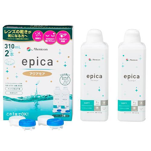 メニコン エピカ アクアモア ( 2本入×2セット(1本310ml) )/ : 爽快 