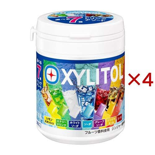 ボトルガム まとめ売り キシリトールガム 7種ドリンクアソート ボトル ( 133g×4セット