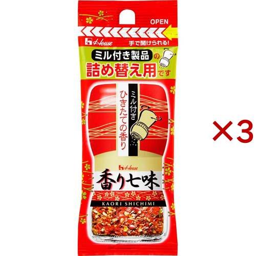 ハウス 香り七味 詰め替え用袋 ( 14g*3袋セット ) : 爽快ドラッグ