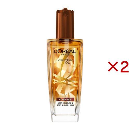 ロレアルパリ ヘアオイル エクストラリッチ フィニッシュ 洗い流さないトリートメント 100ml 2本セット エルセーヴ 爽快ドラッグ 通販 Yahoo ショッピング