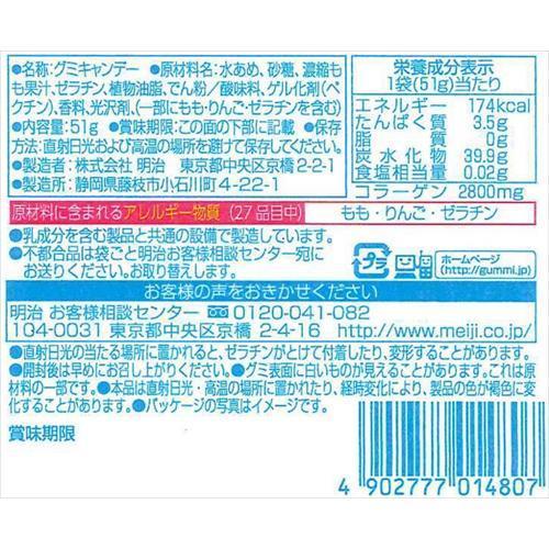 果汁グミ もも 51g 6袋セット 果汁グミ 爽快ドラッグ 通販 Yahoo ショッピング