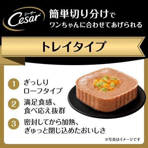 シーザー シニア用 １４歳からの吟選ビーフ ささみ入り ドッグフード ウエット ( 100g*6個セット )/ シーザー(ドッグフード)(Cesar) |  | 02
