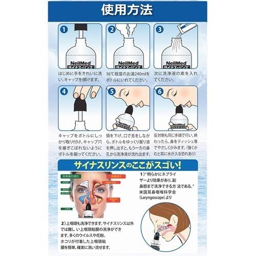 サイナス・リンス キット 洗浄ボトル+10包入 ( 1セット )/ : 爽快