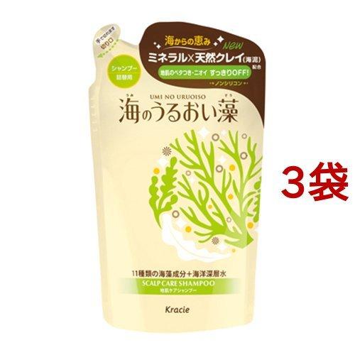 海のうるおい藻 地肌ケアシャンプー 詰替用 4ml 3袋セット 海のうるおい藻 爽快ドラッグ 通販 Yahoo ショッピング