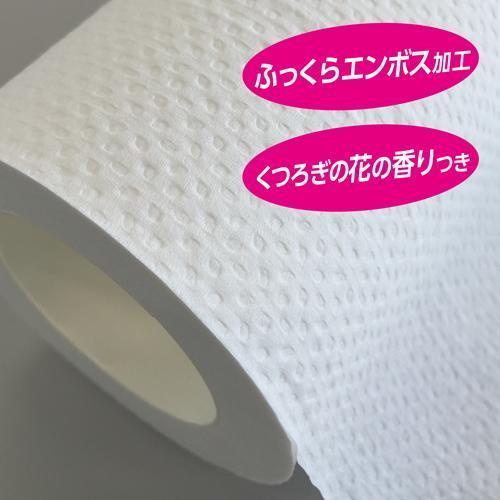 スコッティ フラワーパック 2倍長持ち トイレットペーパー 50m ダブル ( 6ロール*8袋セット )/ スコッティ(SCOTTIE)｜soukai｜03