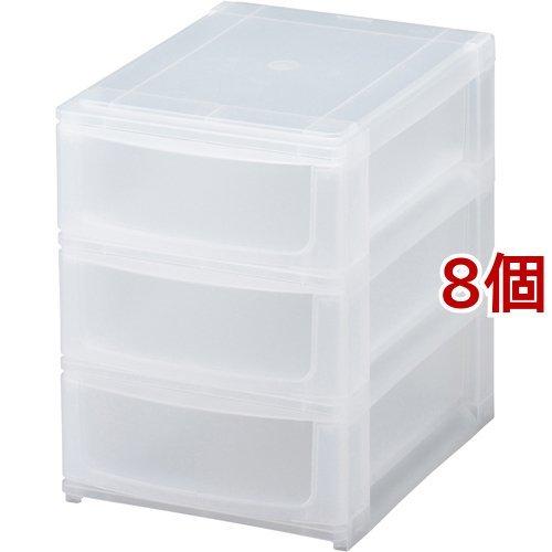squ+ ナチュラ ポスデコ A5浅3段 ( 8個セット )/ スキュープラス(squ+)