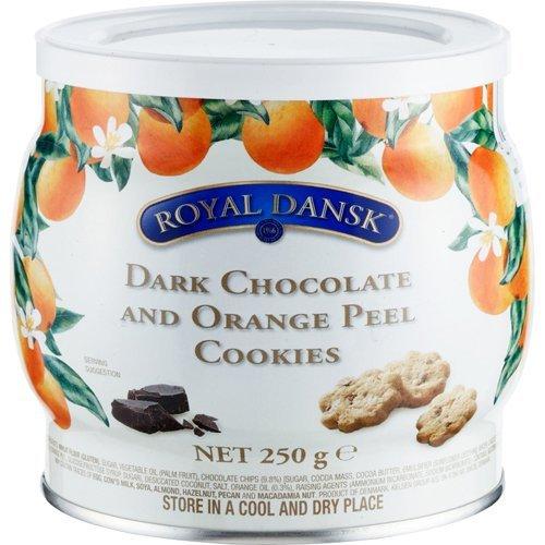 ロイヤルダンスク ダークチョコ＆オレンジピールクッキー ( 250g