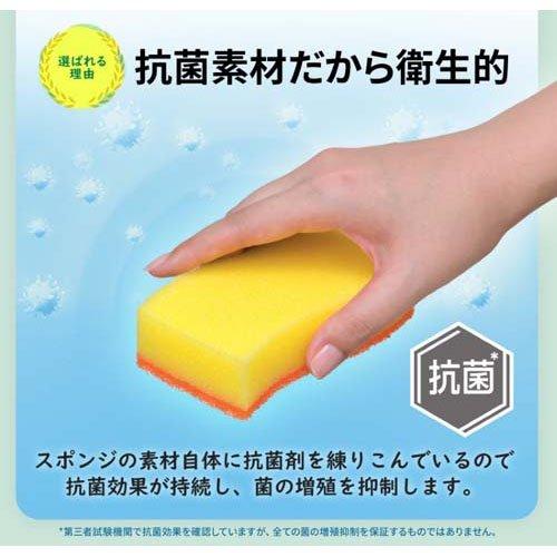 3M キズつけない キッチン スポンジ グリーン スコッチブライト HB-21KG-H ( 120個セット )/ スコッチブライト(Scotch Brite)の画像