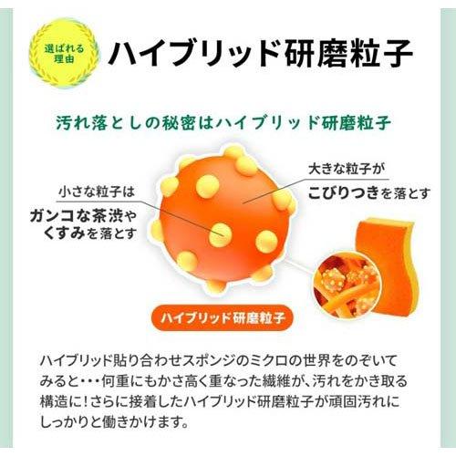 3M キズつけない キッチン スポンジ グリーン スコッチブライト HB-21KG-H ( 120個セット )/ スコッチブライト(Scotch Brite)の画像