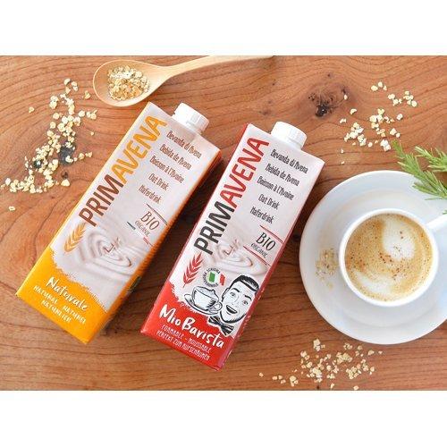 プリマベーナ オーガニック オーツミルク ( 1000ml ) 砂糖不使用 泡