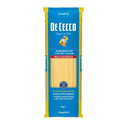 DE CECCO no.10 太さ1.4mm フェデリーニ パスタ1kg×16袋 ディ・チェコ No.10 フェデリーニ ( 1kg )/ ディチェコ(DE CECCO