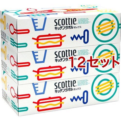 スコッティ キッチンタオル ボックス ( 150枚(75組)入*3箱*12セット )/ スコッティ(SCOTTIE)｜soukai