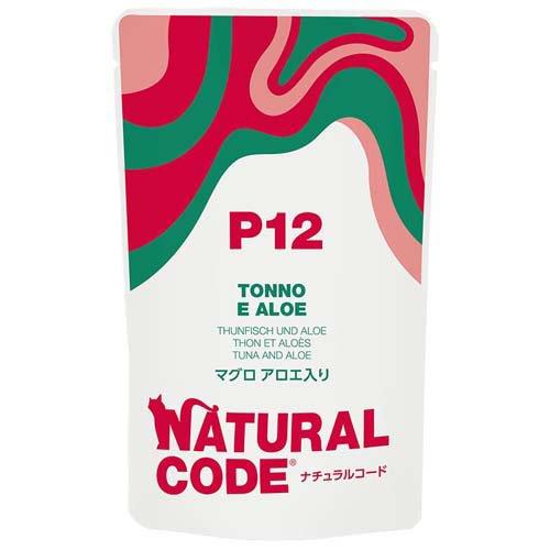 NaturalCode NCP12 マグロ アロエ入りパウチタイプ ( 70g )/ Natural Code(ナチュラルコード)