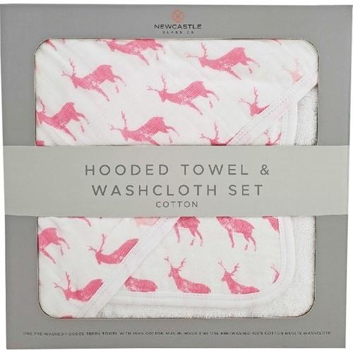 Newcastle Classics フードタオル ウォッシュクロスセット Pink Deer 2枚入 ニューキャッスルクラシックス 爽快ドラッグ 通販 Yahoo ショッピング