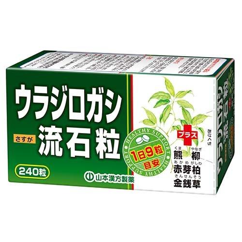 ウラジロガシ流石粒 ( 250mg*240粒*2箱セット )/ 山本漢方 : 爽快