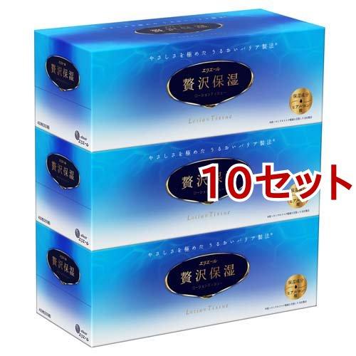 エリエール 贅沢保湿 ( 400枚(200組)*3個入*10セット )/ : 爽快