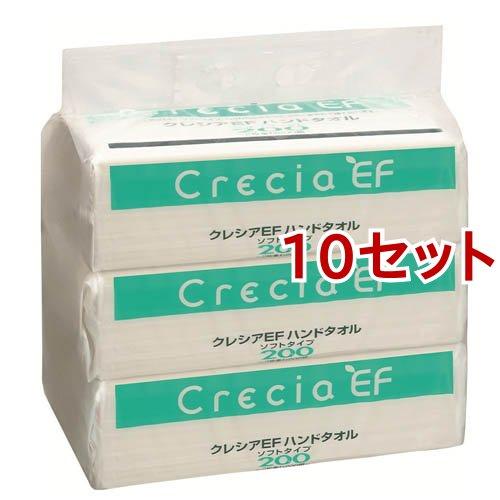 クレシアef ハンドタオル ペーパータオル ソフトタイプ 0組 400枚入 3個入 10セット 923 爽快ドラッグ 通販 Yahoo ショッピング