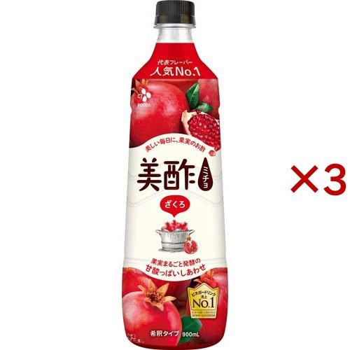 美酢 ミチョ ざくろ 900ml 3本セット 美酢 ミチョ 314 爽快ドラッグ 通販 Yahoo ショッピング