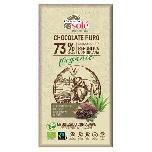 チョコレートソール オーガニック ダークチョコレート 73% アガベ