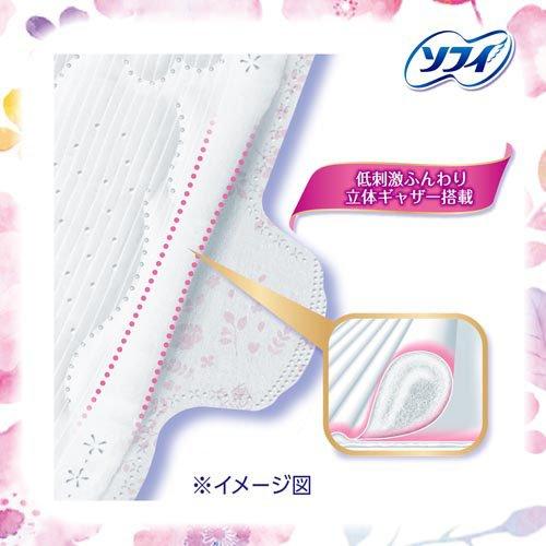 ソフィ はだおもい 極うすスリム 特に多い昼用 羽つき 26cm まとめ買い