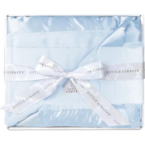 格安人気 リトルジラフ ラックス ベビーブランケット ブルー Box入 1枚 リトルジラフ 人気no 1 本体 Www Muslimaidusa Org