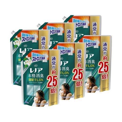 レノア 本格消臭 柔軟剤 部屋干しdx リフレッシュハーブの香り 詰替 特大 980ml 6袋セット レノア超消臭 爽快ドラッグ 通販 Yahoo ショッピング