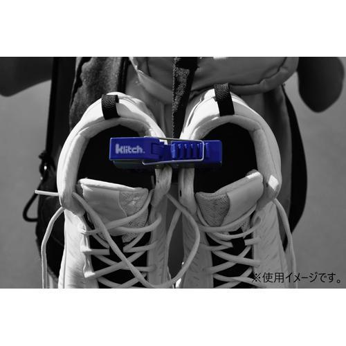 クリッチ Klitch シューズクリップ カラビナ付 KLITCH SPORTS レッド