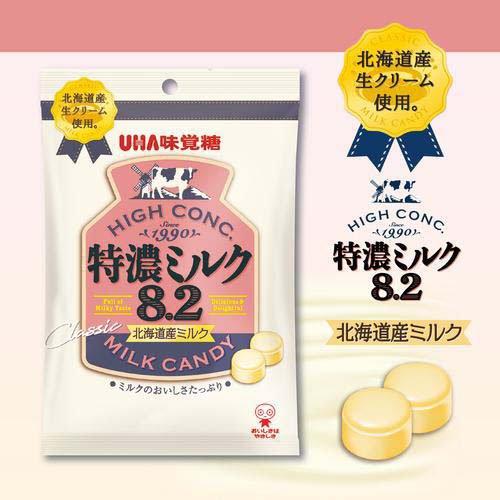 特濃ミルク 8.2 ( 88g*72袋セット )/ UHA味覚糖 : 爽快ドラッグ - 通販