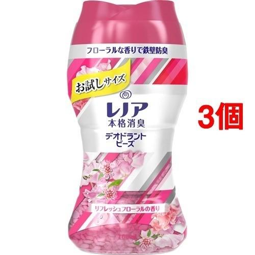レノア 本格消臭 デオドラントビーズ リフレッシュフローラルの香り ミニボトル 165ml 3個セット レノア 本格消臭 爽快ドラッグ 通販 Yahoo ショッピング