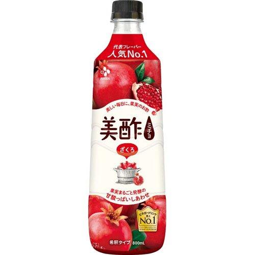【身体の中から綺麗に】美酢 ミチョ ざくろ ×12本 美酢ざくろ ( 800ml )/ 美酢(ミチョ) : 爽快ドラッグ - 通販 - Yahoo