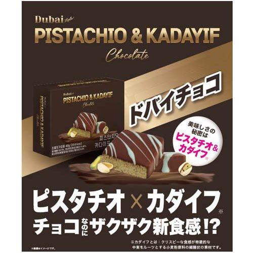 企画品)ドバイスタイルチョコ ピスタチオ&カダイフ ( 48g 企画品)ドバイスタイルチョコ ピスタチオ&カダイフ ( 48g
