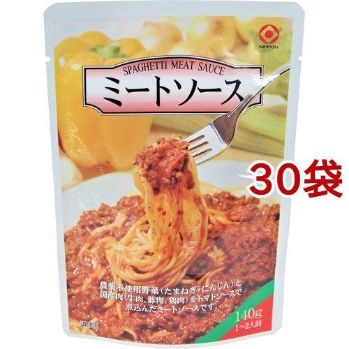 日本食品工業 ミートソース レトルト 140g 30袋セット 050 爽快ドラッグ 通販 Yahoo ショッピング