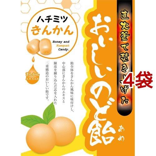 おいしいのど飴 ハチミツきんかん 70g 4袋セット 3 爽快ドラッグ 通販 Yahoo ショッピング
