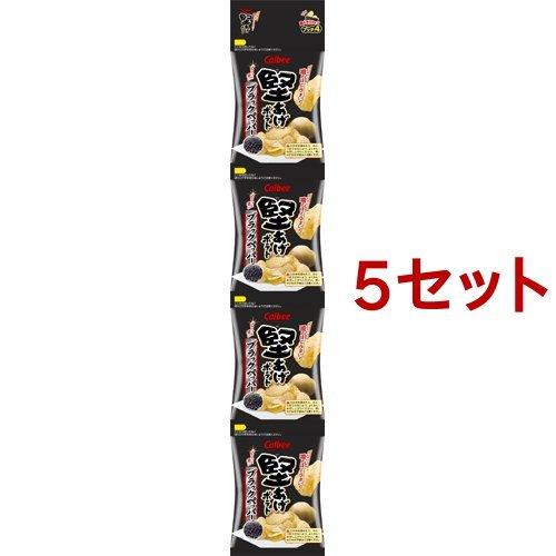 堅あげポテト プッチ4 ブラックペッパー ( 60g*5セット ) : 爽快