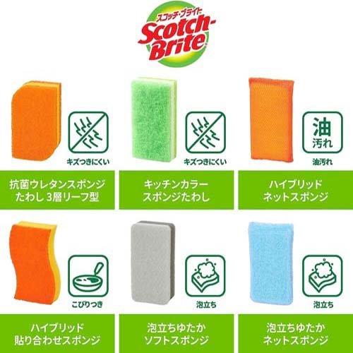 限定品 3M キッチン 泡立ちゆたか ネットスポンジ グレー 限定品 3M キッチン 泡立ちゆたか ネットスポンジ グレー