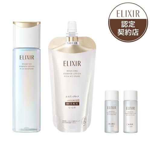 エリクシール　リフトモイストローション　乳液　しっとり リフトモイストローション しっとりタイプ ba 本体+詰替 化粧水 乳液