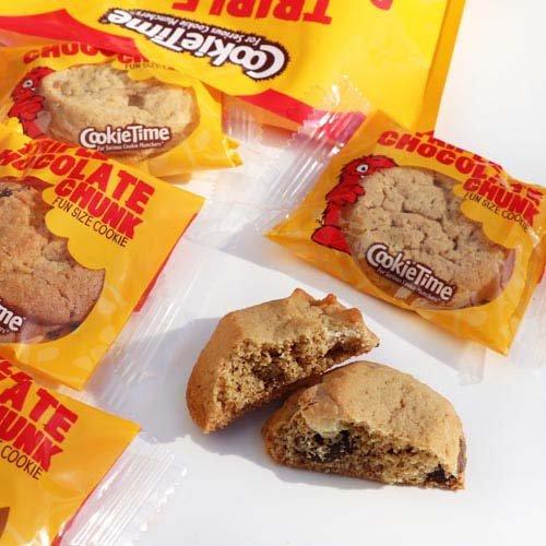 クッキータイム　空き瓶 5本セット クッキータイム 5パウチトリプルチョコクッキーパック ( 100g ) : 爽快