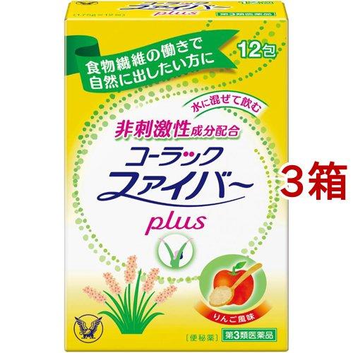 第3類医薬品 コーラック ファイバーplus 12包入 3箱セット コーラック 爽快ドラッグ 通販 Yahoo ショッピング