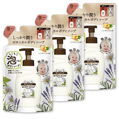 ダイアンボタニカル 泡ボディソープ ディープモイスト 詰替 [ハニー