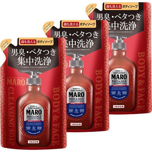 MARO 全身用クレンジングソープ つめかえ用 ( 380ml*3個セット