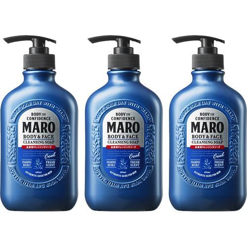 MARO 全身用クールクレンジングソープ ( 400ml*3本セット )/ マーロ