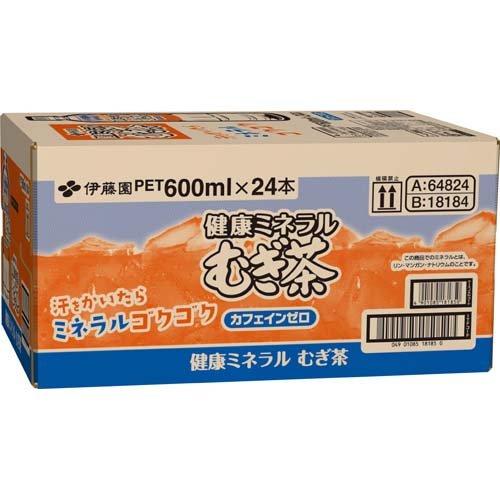 伊藤園 健康ミネラルむぎ茶 ( 600ml*48本セット )/ 麦茶 ) : 爽快