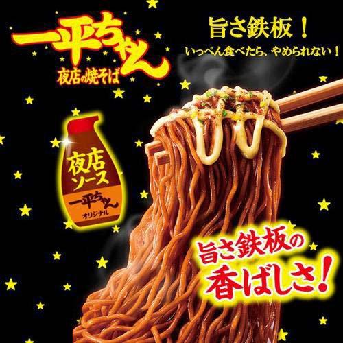明星 一平ちゃん夜店の焼そば ( 24個セット ) インスタントカップ麺