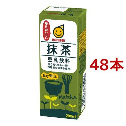 マルサン 豆乳飲料 抹茶 ( 200ml*12本入*2コセット )/ マルサン