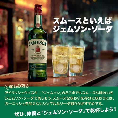 企画品)ジェムソン スタンダード ボトル型ミニチャーム付き ( 700ml