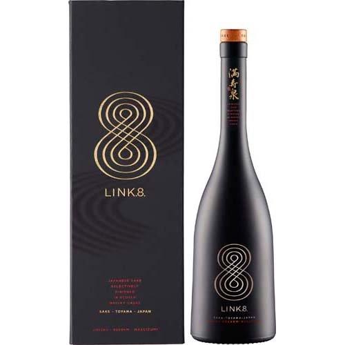 リンク8 日本酒 シーバスリーガル原酒熟成樽に寝かされた富山の銘酒