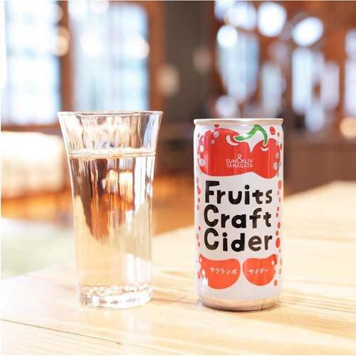 フルーツクラフトサイダー サクランボ ( 200ml×30本入 )/ SUN&LIV