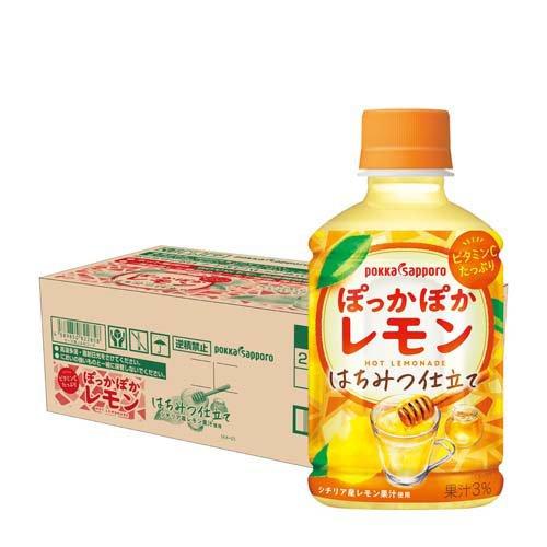 ぽっかぽかレモン ( 275ml×24本 ) : 爽快ドリンク専門店 - 通販